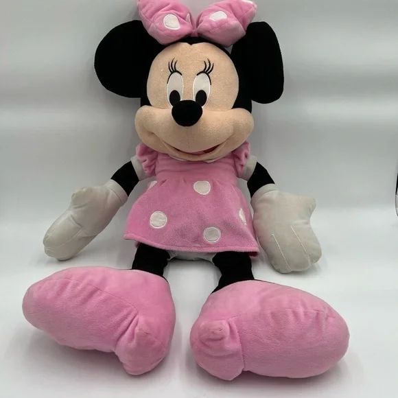 Disney Minnie Mouse Child Plush Stuffed Character Doll - Picture 5 of 5